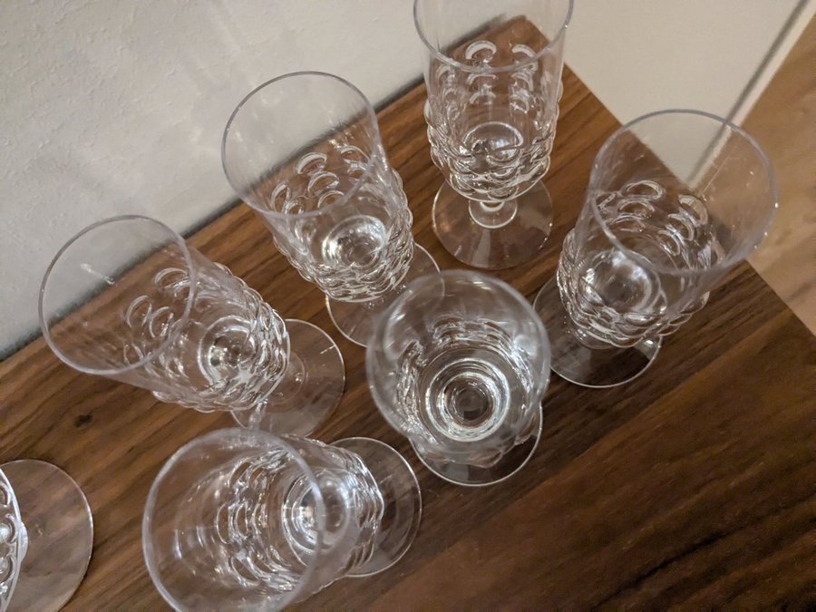 Riihimäen Lasi Nanny Still Grappo glas likörglas 6 st