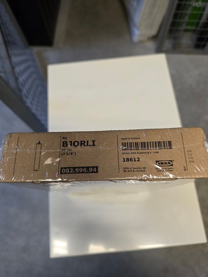 IKEA BJÖRLI 4 st. Möbelben