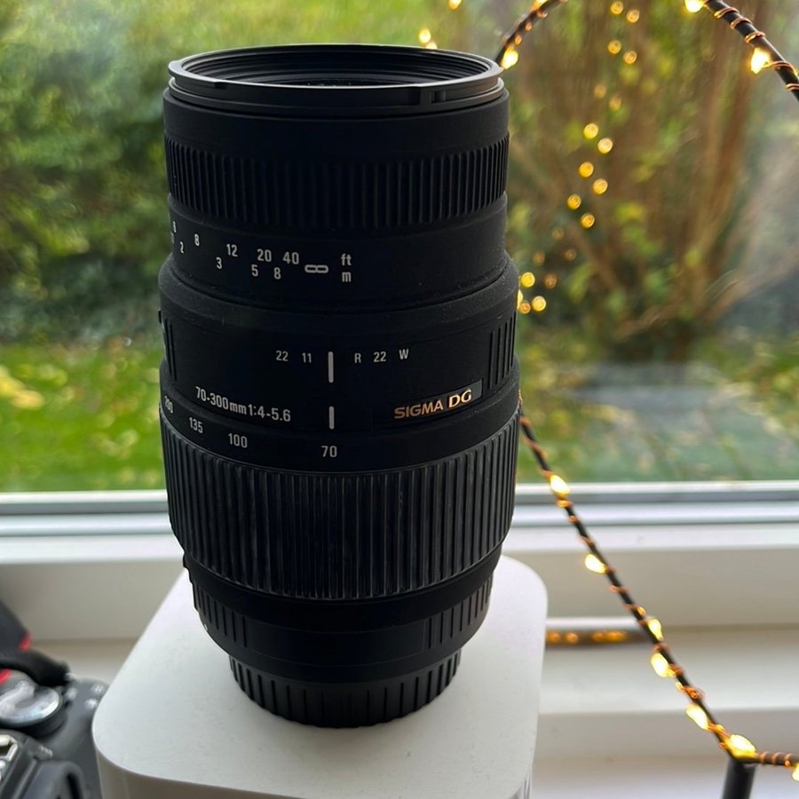 Sigma 70-300mm f/4-5.6 DG Objektiv til Canon