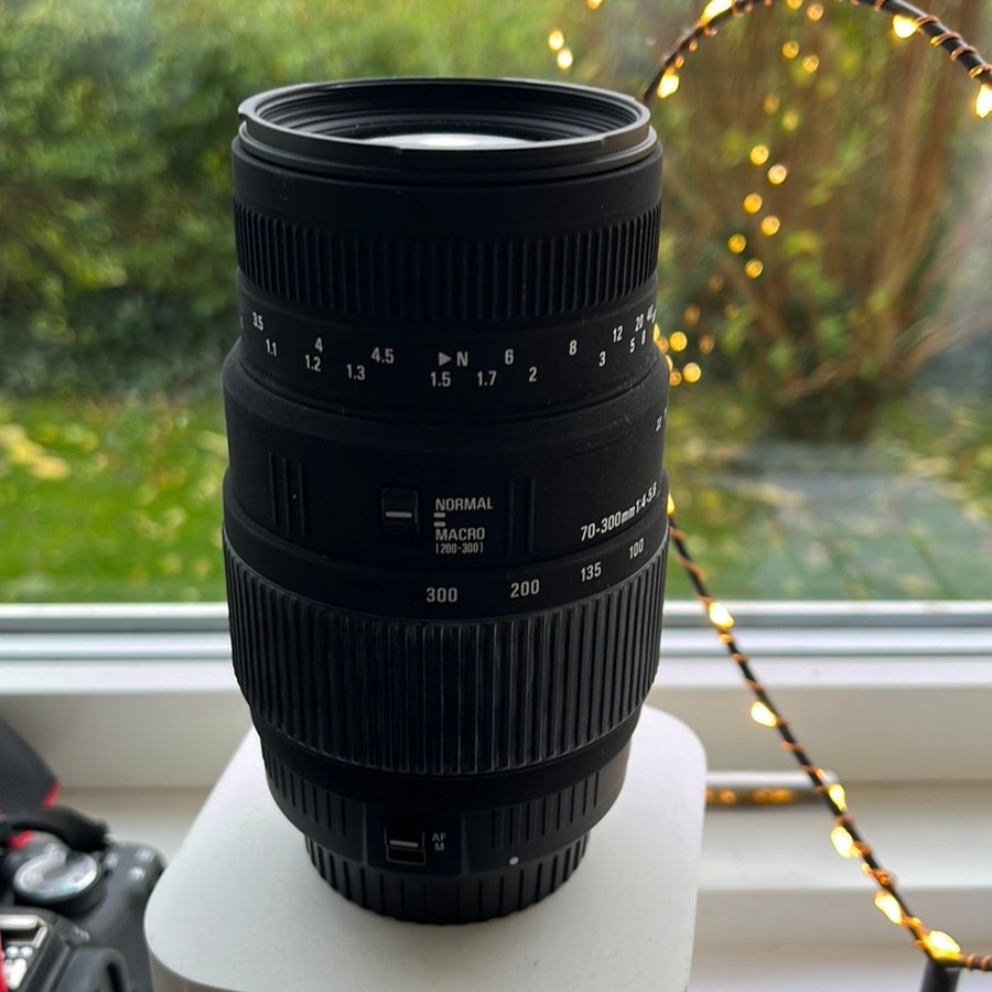 Sigma 70-300mm f/4-5.6 DG Objektiv til Canon