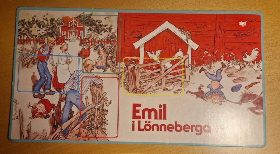 Emil i Lönneberga Alga saknas några brickor