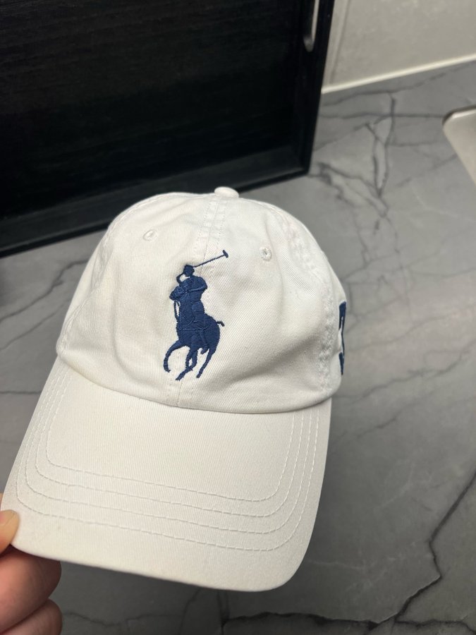 Polo Ralph Lauren vit keps, storlek ONE SIZE