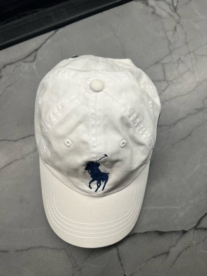 Polo Ralph Lauren vit keps, storlek ONE SIZE