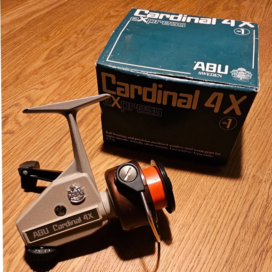 Cardinal 4X boxed - rare collectors item in excellent condition