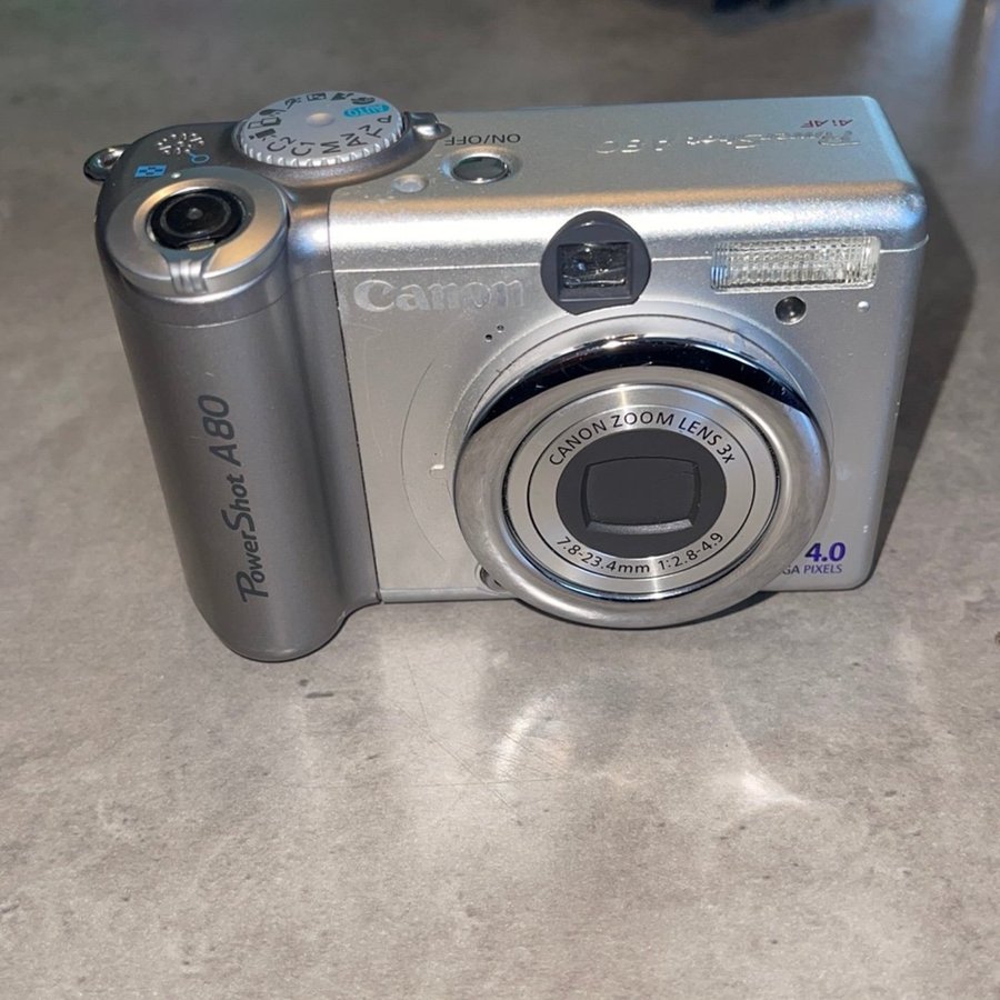 Canon PowerShot A80 Digitalkamera 7.8-22.4mm 1:2.8-4.9 4.0MPX