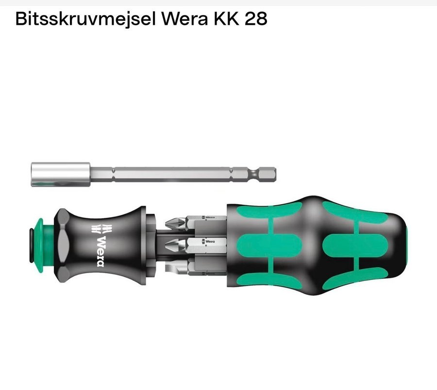 Wera KK 28 Bitskruvmejsel