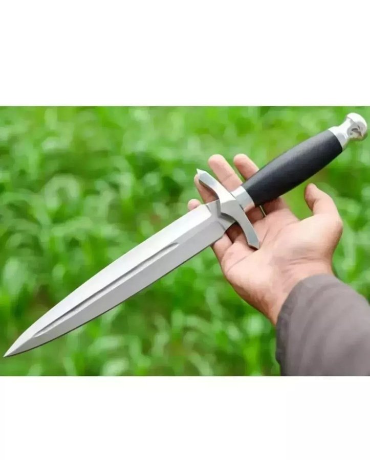 Custom Handmade D2 Hunting Dagger Knife With Micarta Handle Survival Knife