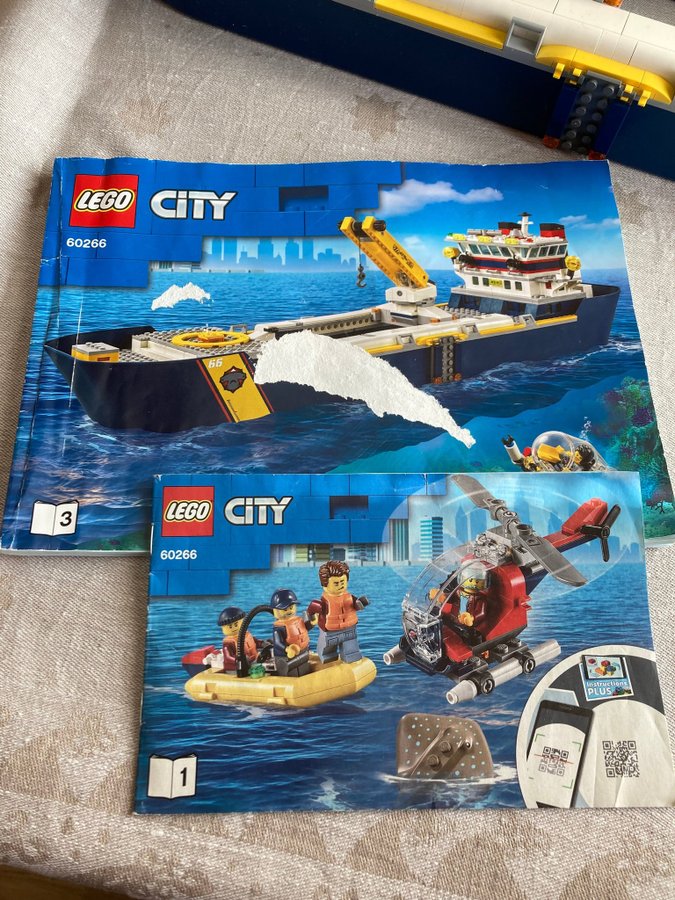 LEGO City 60266 Havsforskningsfartyg från år 2020