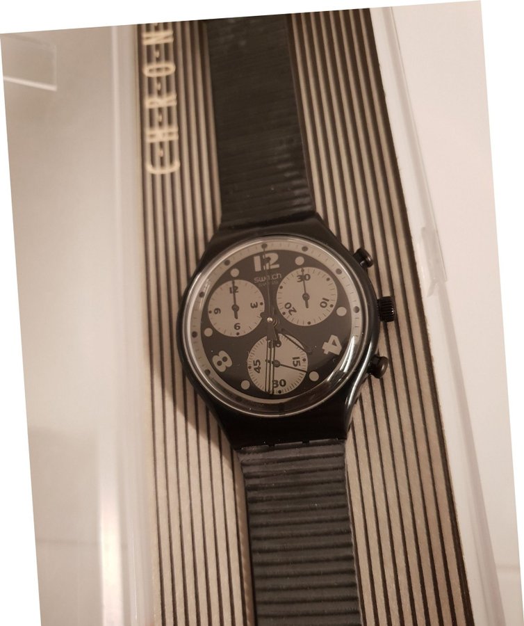 SWATCH CHRONOGRAPH 90-tal OANVÄND