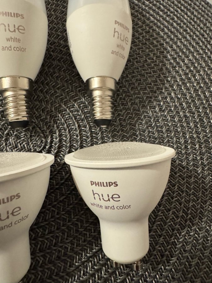 Philips Hue lampor helt nya