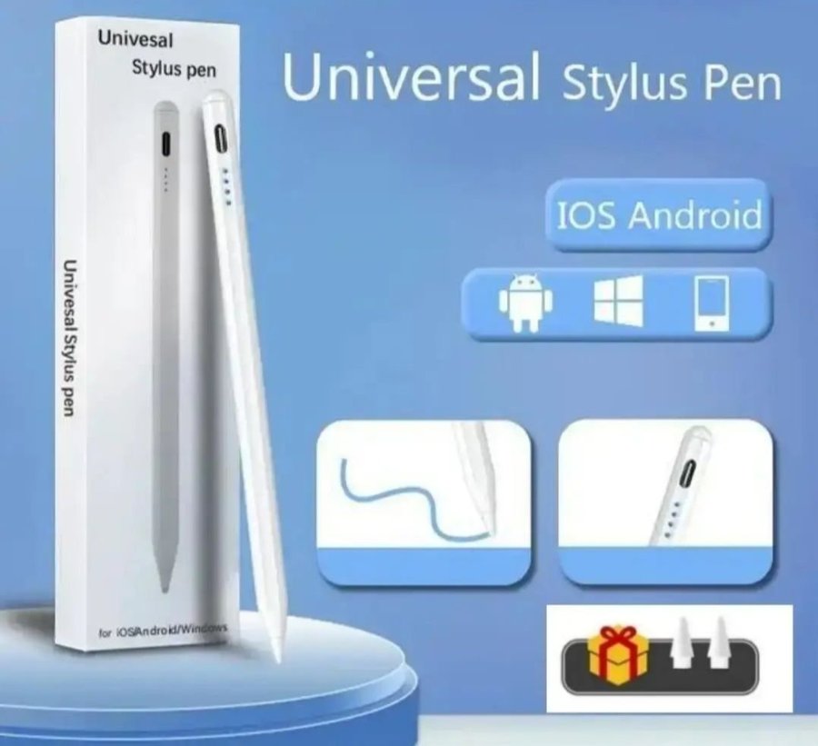 Universal Stylus Pen för iOS, Android och Windows