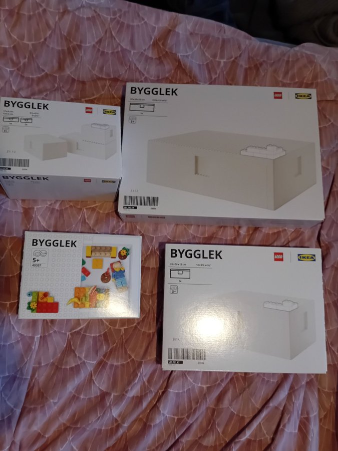 IKEA BYGGLEK - lego helt nytt