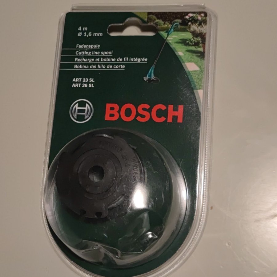 Trådkassett BOSCH | Spole Bosch Power Tools 4M 1,6MM för Easygrasscut | Nytt