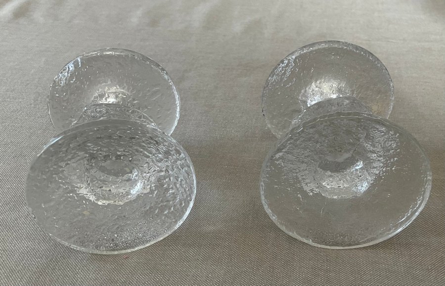 2 st Iittala Festivo ljusstakar med 1 ring I originalkartong