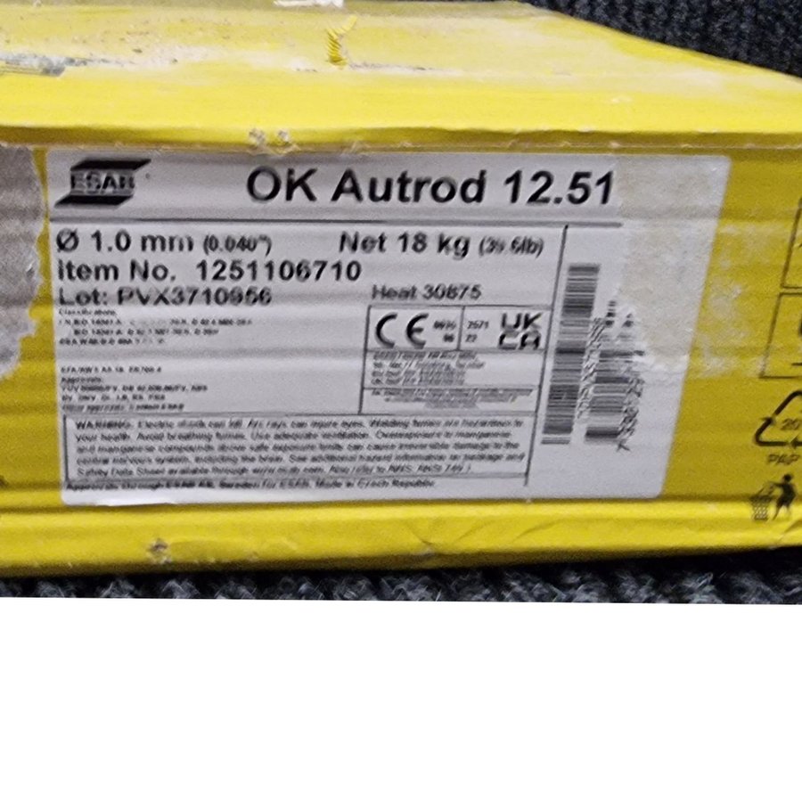 ESAB OK Autrod 1251 10 mm