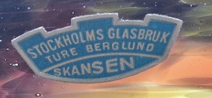 Originell Glas Skål, Skansen