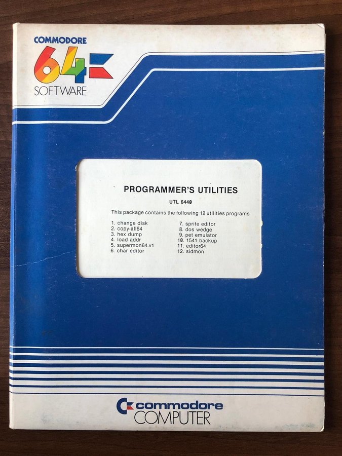 Commodore 64K Programmer's Utilities