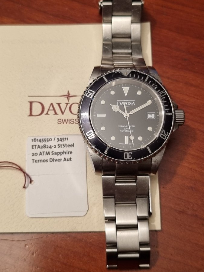 Davosa Ternos Diver 200m (ETA2824-2)