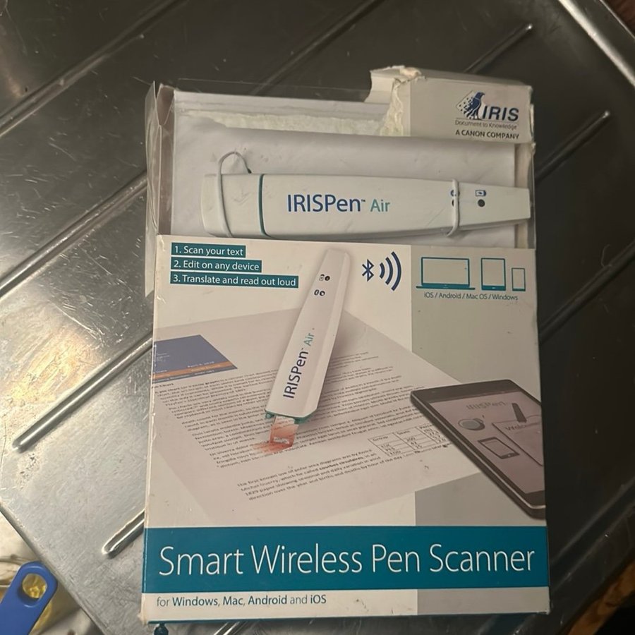 IRISPEN Air 7 Smart Wireless Pen Scanner - bra för dyslexi och översättning