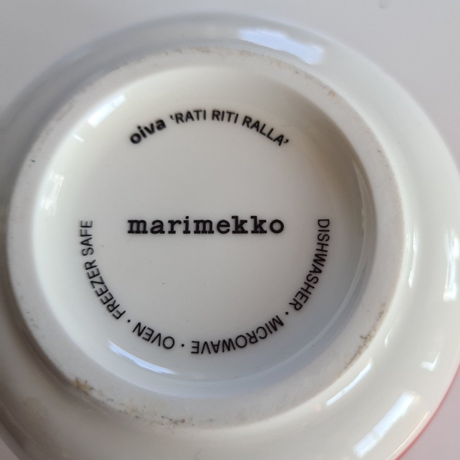 Marimekko Rati Riiti Ralla skål