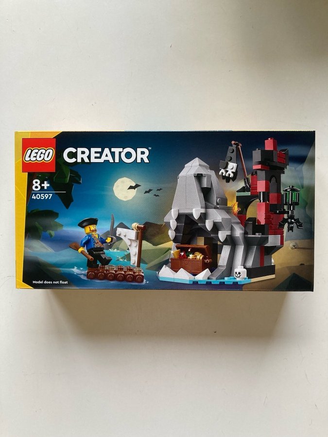 LEGO Scary Pirate Island 40597 OÖPPNAD/HELT NY