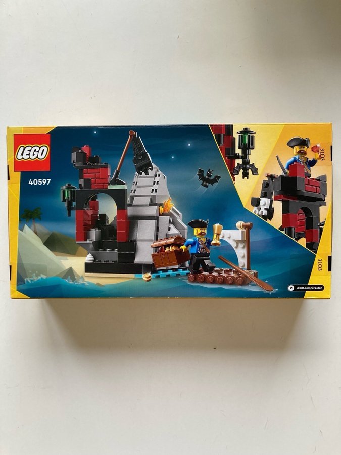 LEGO Scary Pirate Island 40597 OÖPPNAD/HELT NY