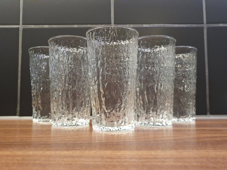 ** 5st retro Ravenhead Siesta grogglas highball drinkglad glas dricksglas