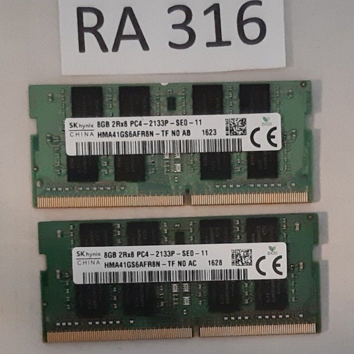 Ramminne DDR4 16GB (2x8GB), för laptop