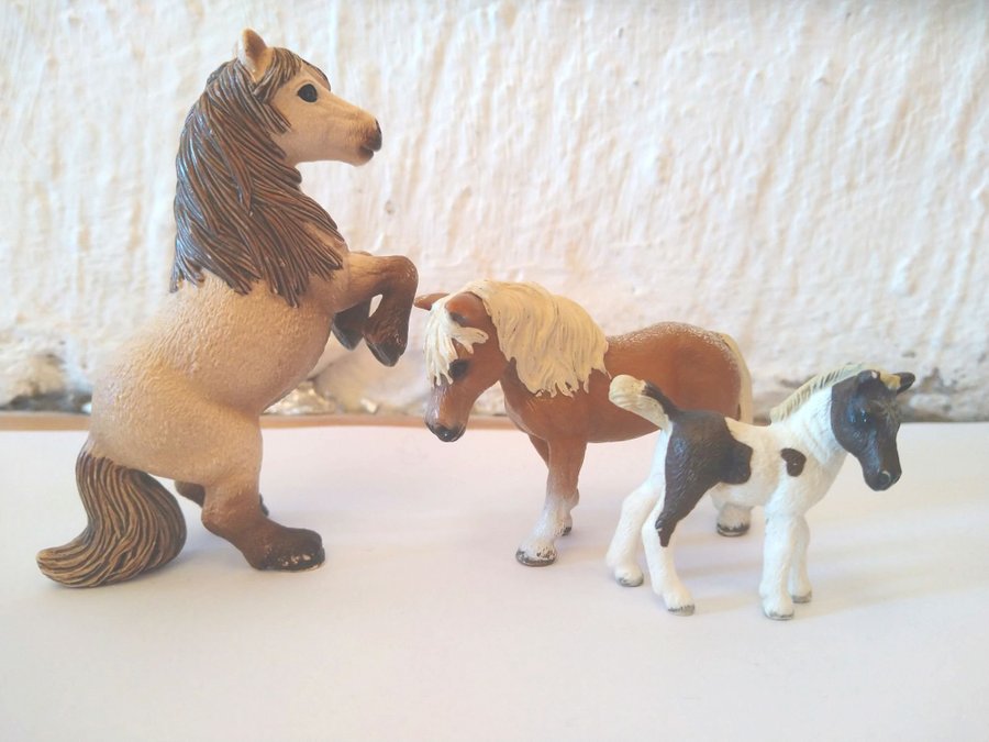 Schleich Hästar - 3 stycken