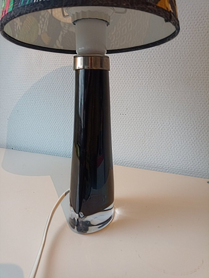 Carl Fagerlund,Lampa, Orrefors, Signerad.