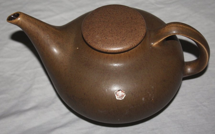 Tekanna keramik Syco Sweden vintage retro teapot Swedish design 1960s