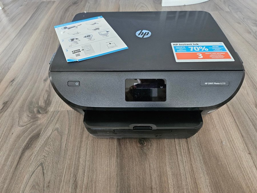 HP Envy Photo 6220 Printer, Original Box  Photo Paper (No Ink)