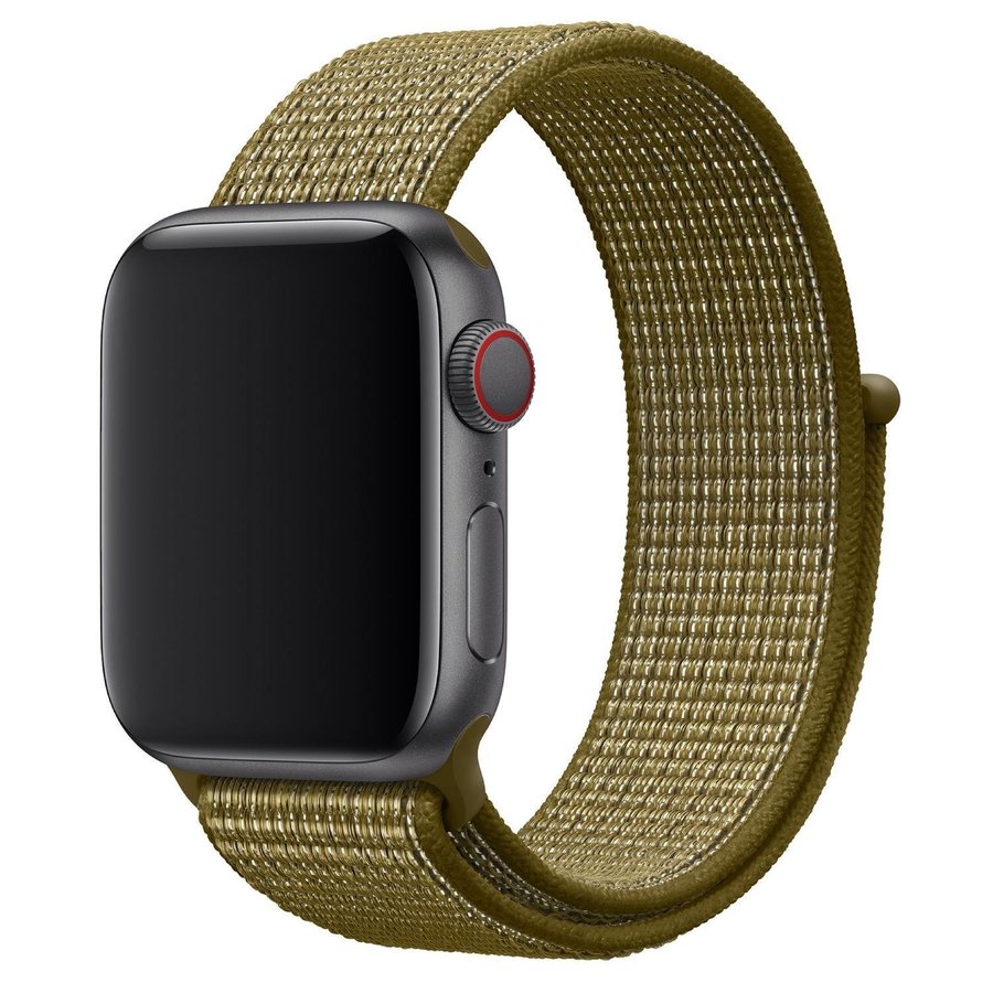 Sport Loop 44/45/46/49mm Apple Watch Armband - OLIVE FLAK