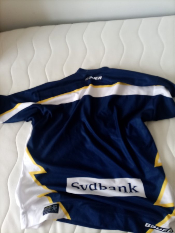 Herning Blue Fox blå hockey tröja, storlek L/XL