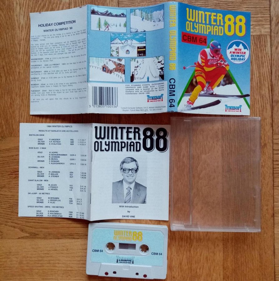 Winter Olympiad 88 (Tynesoft) - Commodore 64 / C64 Spel