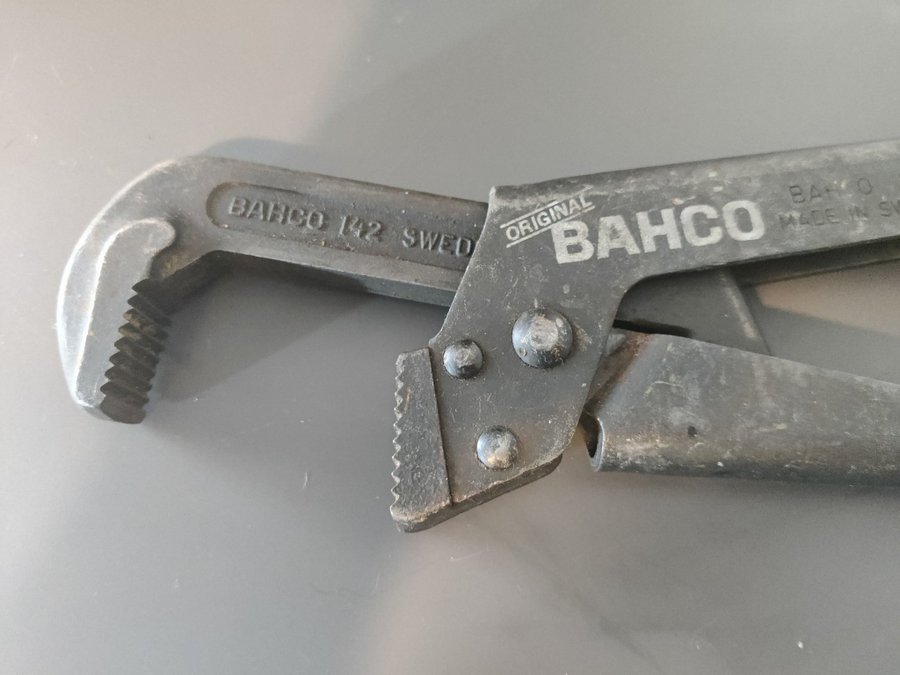 Original Bahco 142 rörnyckel rörtång