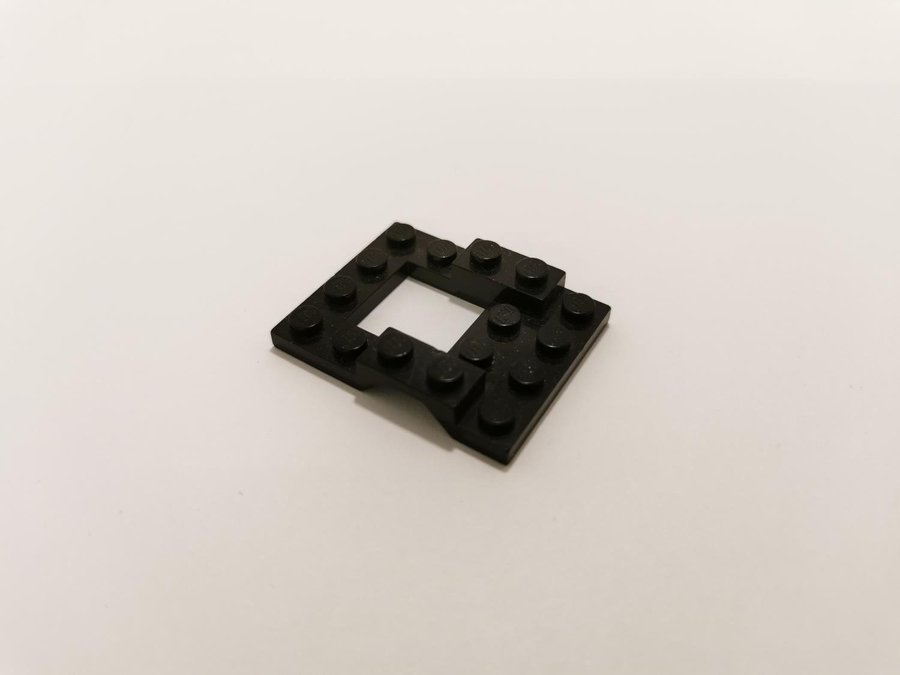 Lego - underdel till fordon - hjulhus - 4x5 - part 4211 - svart