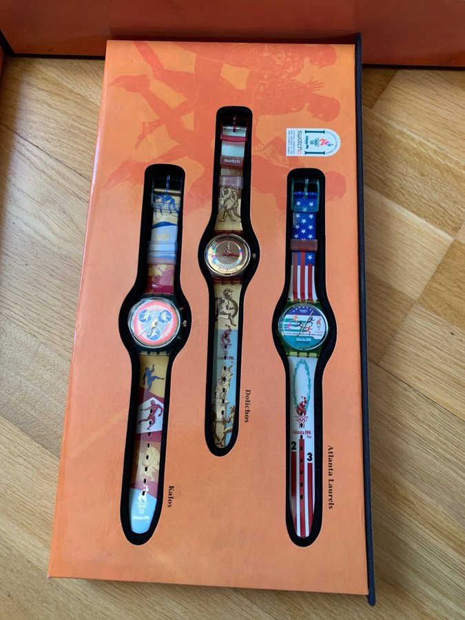 Swatch Centennial Olympic Games Collection - Atlanta 1996