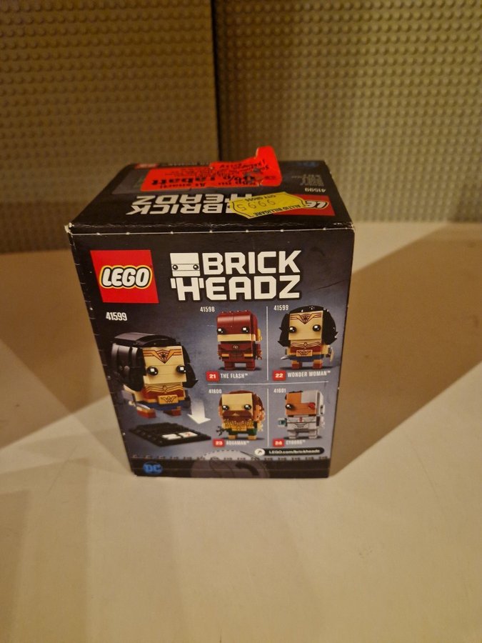 LEGO Brick Headz - 41599 Wonder Woman - Ny/oöppnad