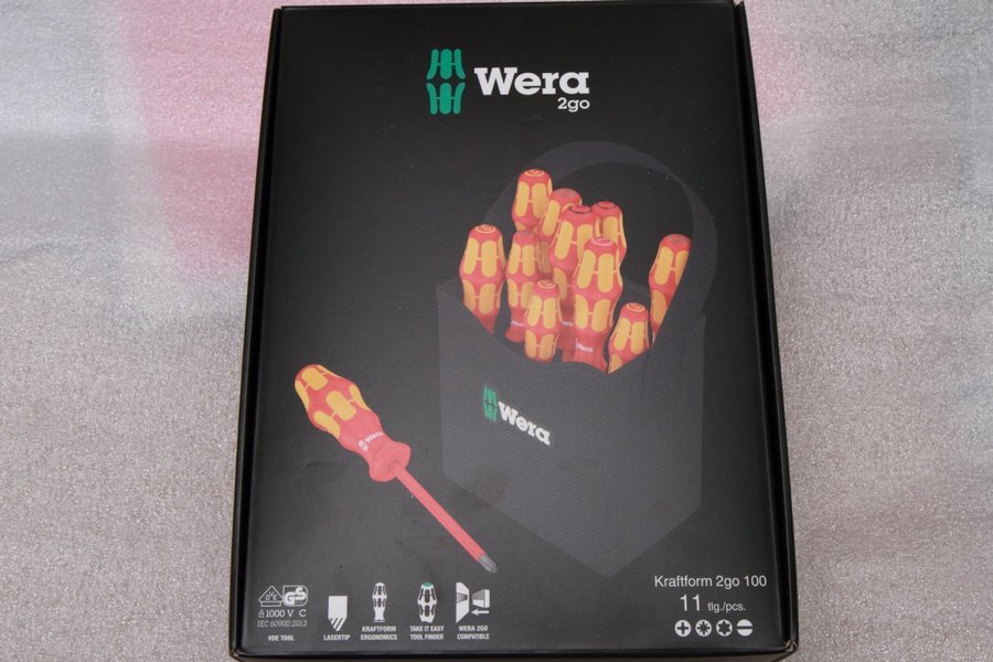 Skruvmejsel kit Wera 2go