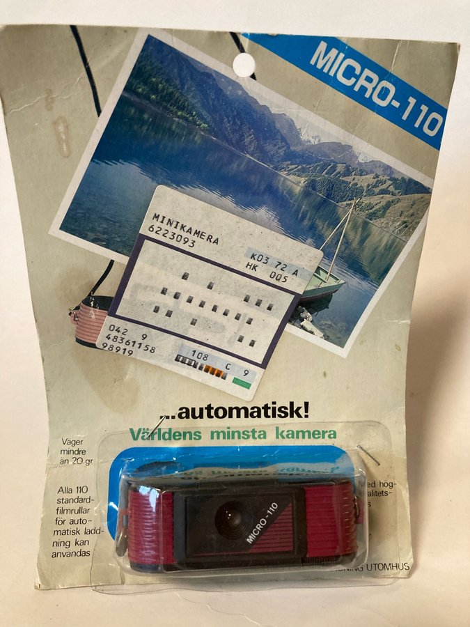 Micro 110 minikamera