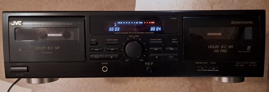 JVC TD-W216 Dubbel Kassettbandspelare