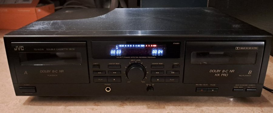 JVC TD-W216 Dubbel Kassettbandspelare