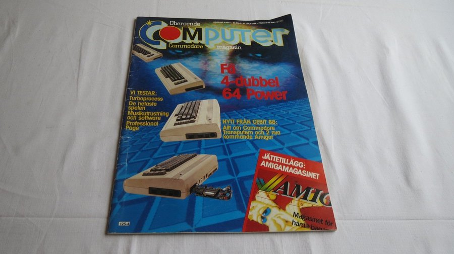 TIDNING / Oberoende COMPUTER NR 6 - 1987 - Commodore magasin