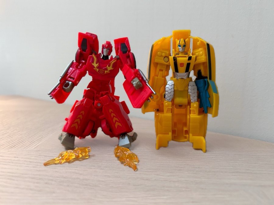 Transformers - Hot Rod och Bumblebee