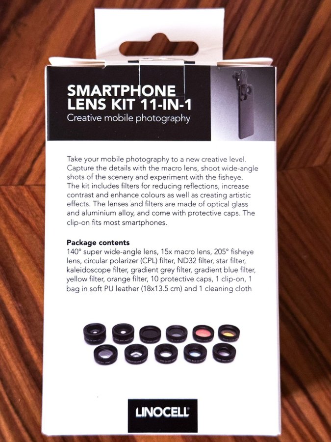 Smartphone Lens Kit 11-in-1 objektiv filter