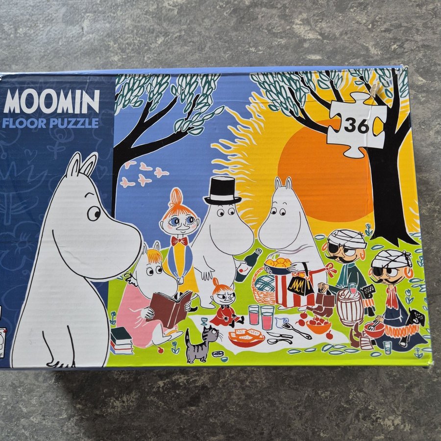 Moomin golvpussel