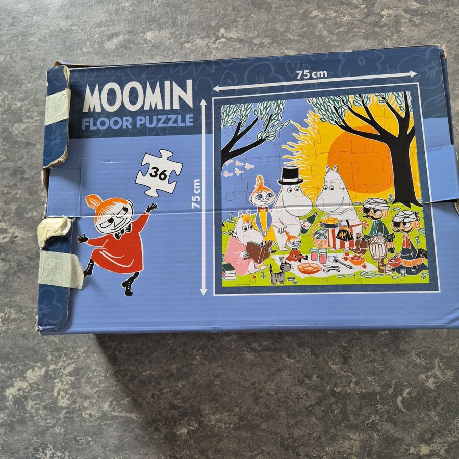 Moomin golvpussel