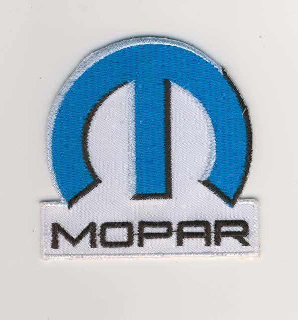 Mopar tygmärken 2 st