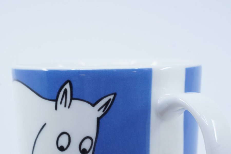 Muminmugg Mumintrollet på is / Moomin Mug Moomintroll on Ice [B]